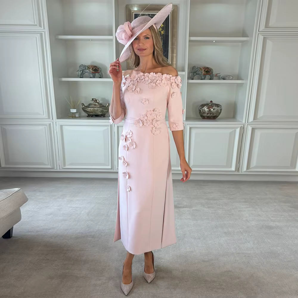 Robes de Soirée Élégantes Personnalisées pour Invitées de Mariage