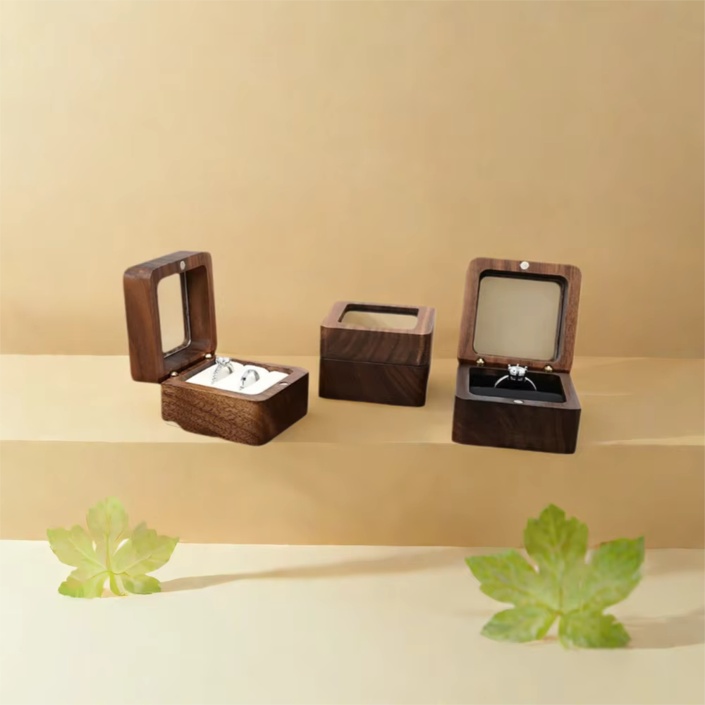Boîte à bijoux en bois