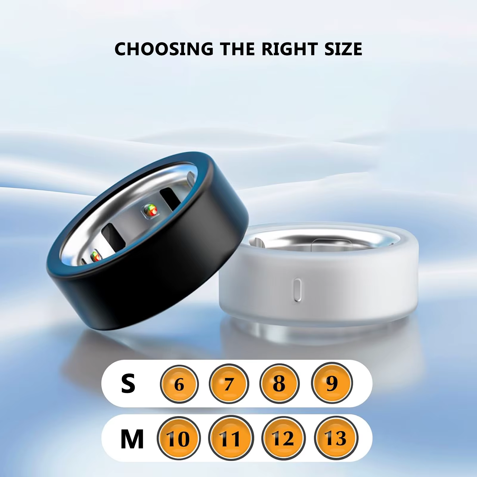 Protecteur d'anneau en Silicone Compatible avec Oura Gen 4/3