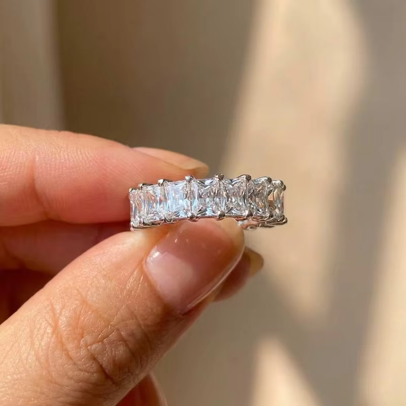 Superbes bagues de promesse en argent sterling 925