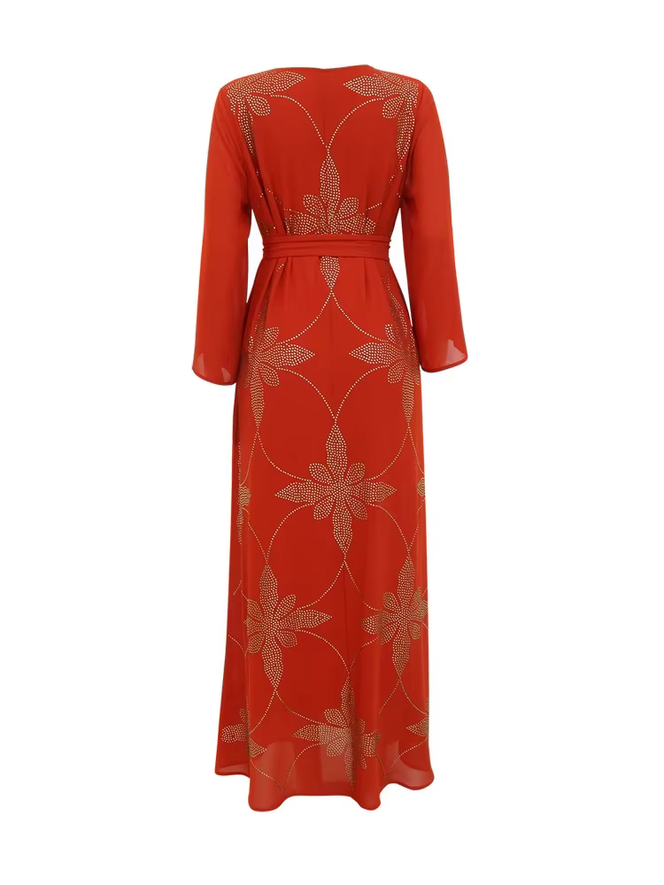 Robe de Soirée Eid Maroc pour Femme Musulmane