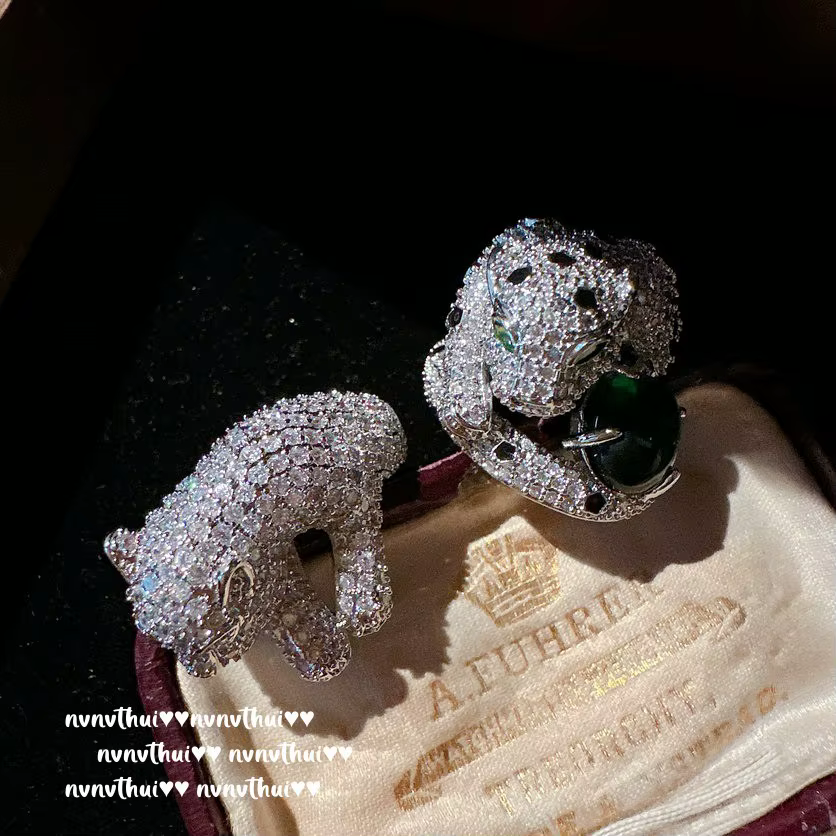Bague Léopard Creuse pour Femme