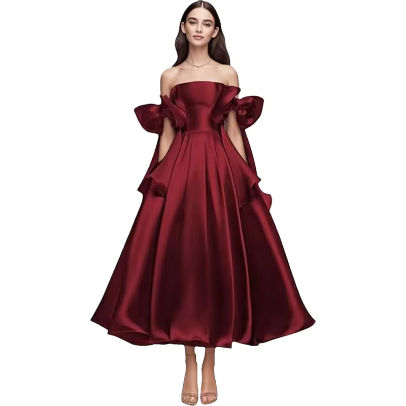 Robes de mariée en Satin personnalisées