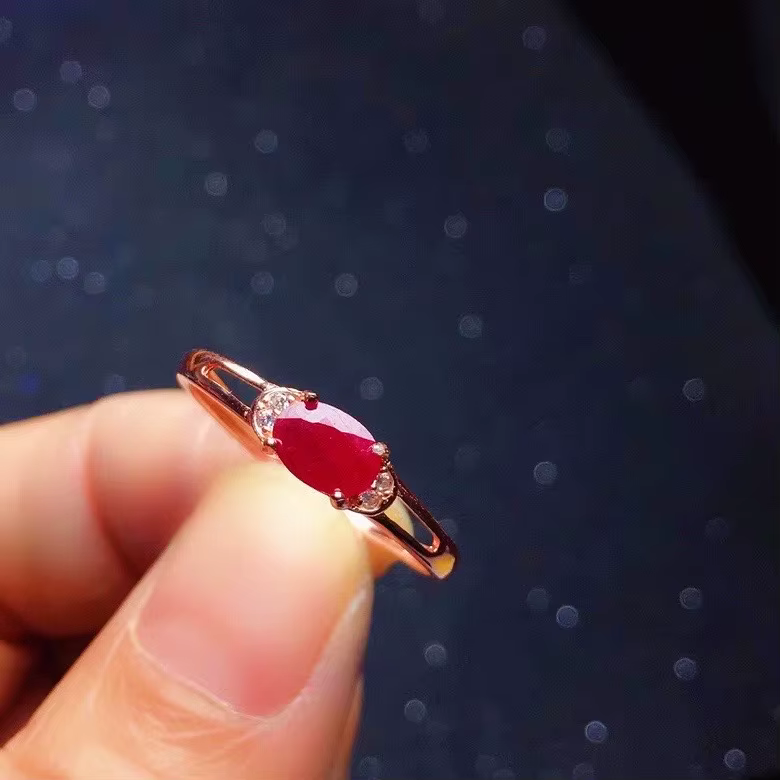 Bague en argent adrenSilver naturel pour fiançailles