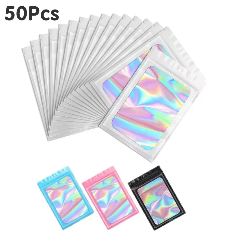 Mini sacs d'emballage refermables avec joint transparent