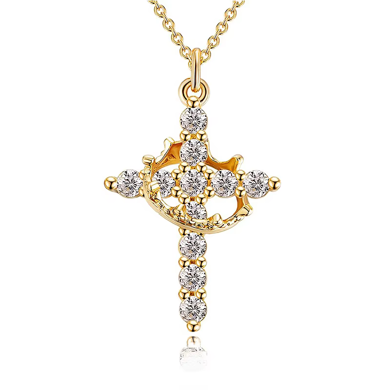 Collier de luxe en Zircon pour femmes et Couples