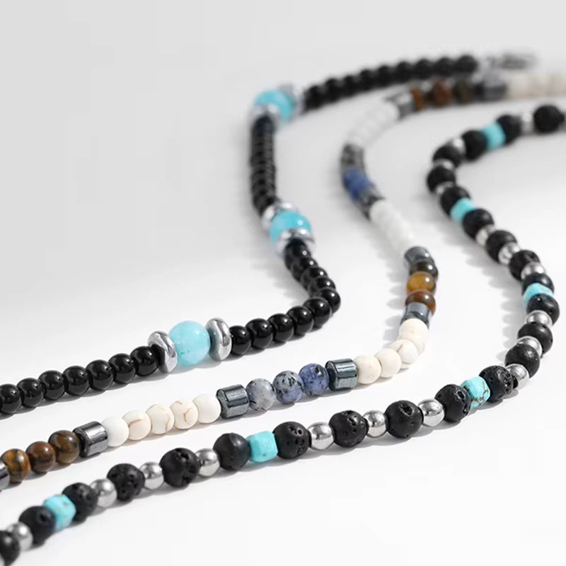 ROXI | Collier en pierre pour homme