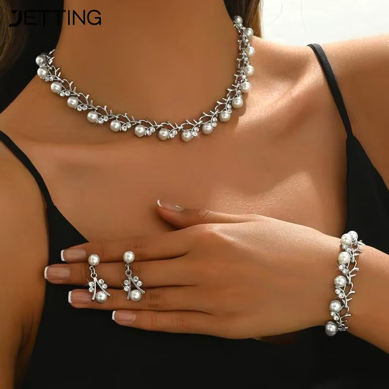 Ensemble de bijoux rétro pour femmes