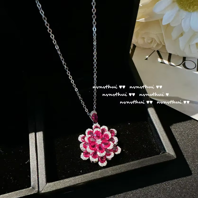 Ensemble de bijoux délicats en argent regardé 925 pour femme