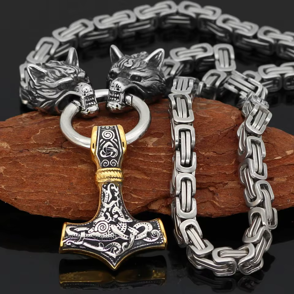 Collier Viking pour hommes