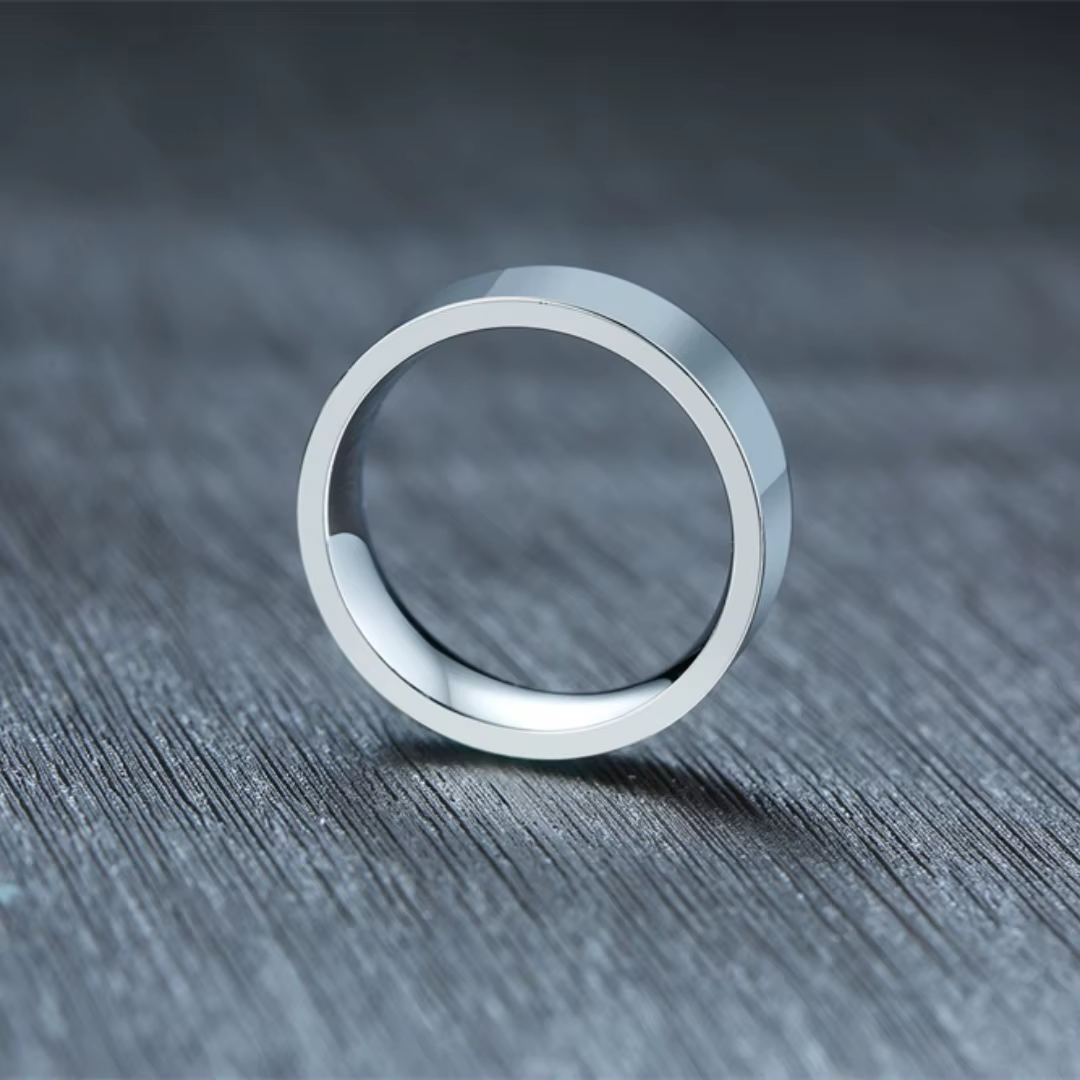 Bague en acier inoxydable pour homme