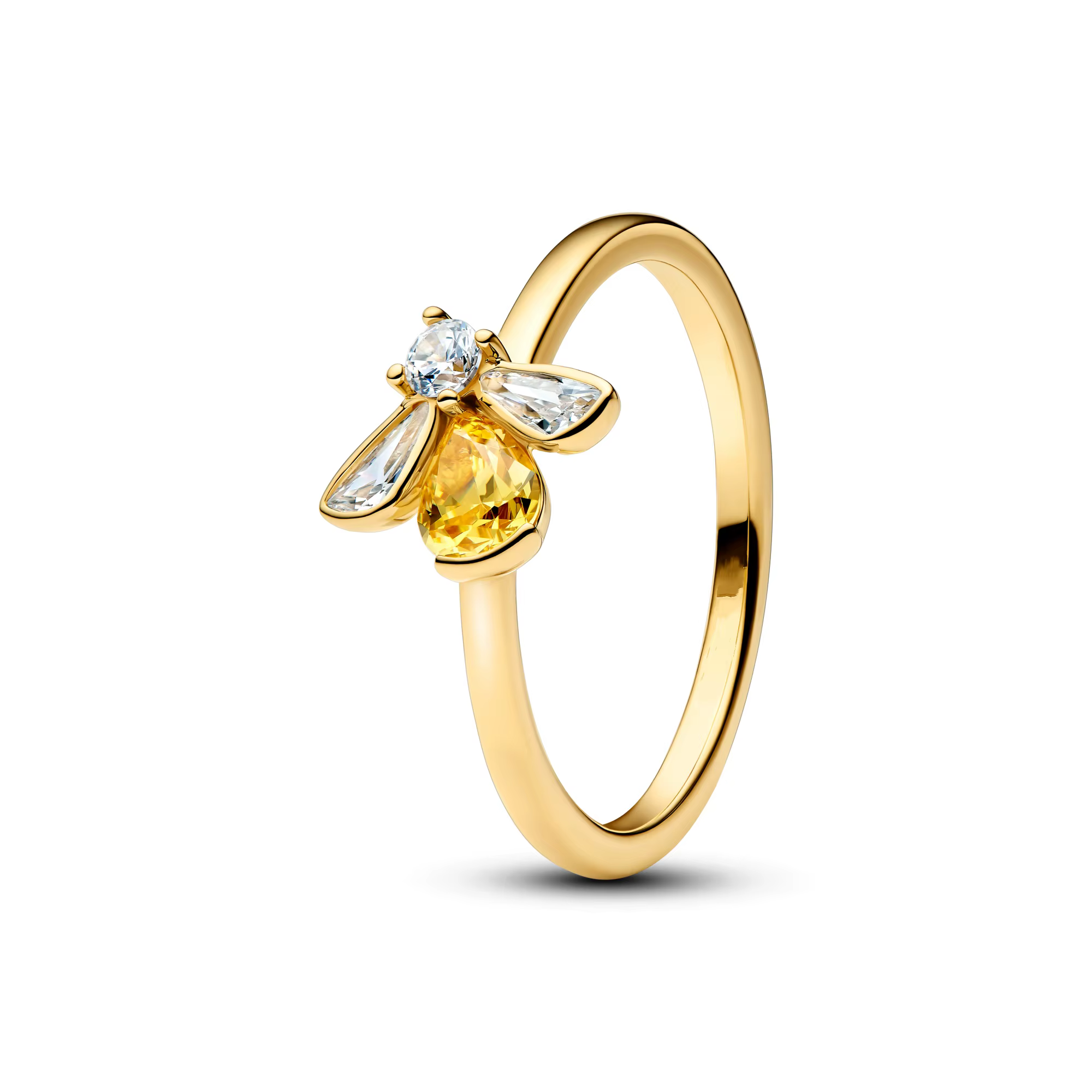 Nouveau modèle 2026 – Bague abeille trèfle à quatre feuilles en argent pur 925 % de luxe