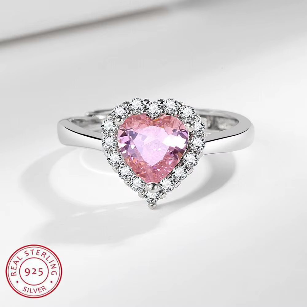 Bague élégante en argent Sterling 925 pour femmes