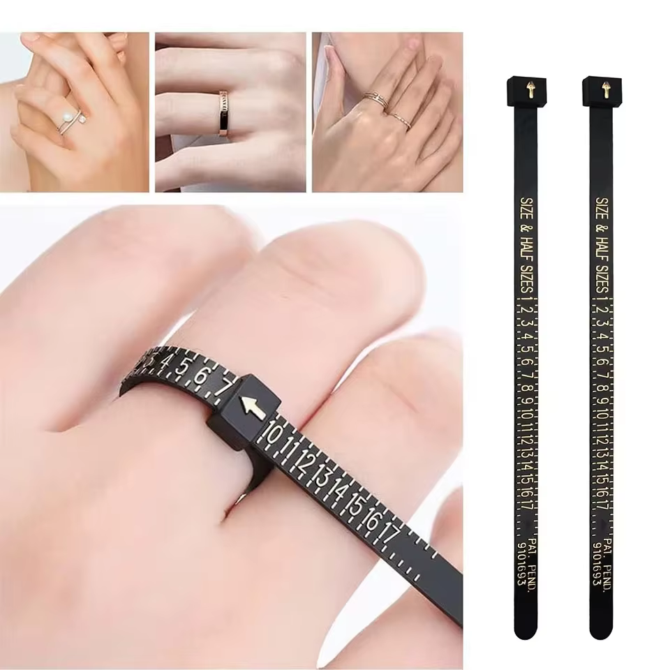 Kit de mesure de taille de bague réutilisable