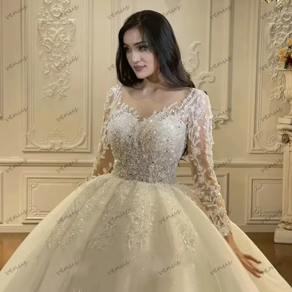 Robes De mariée exquises a-ligne Tulle