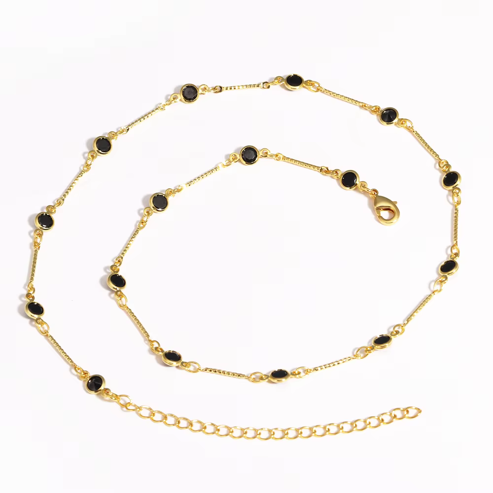 Collier élégant en zircone pour femmes