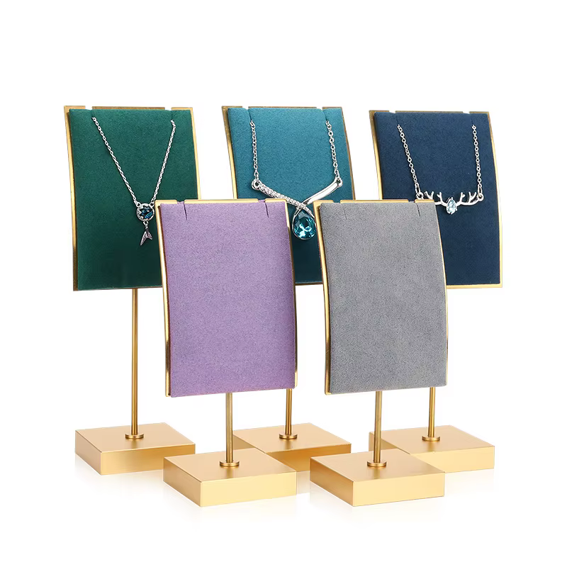 Organisateur de bijoux pour femmes, présentoir de colliers et pendentifs