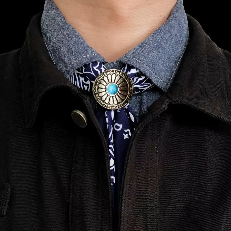 Clips de foulard de style occidental