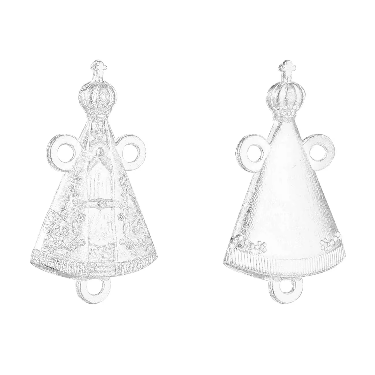 10 pièces Notre-Dame de N. Sra. Aparecida-Connecteurs de chapelet en métal