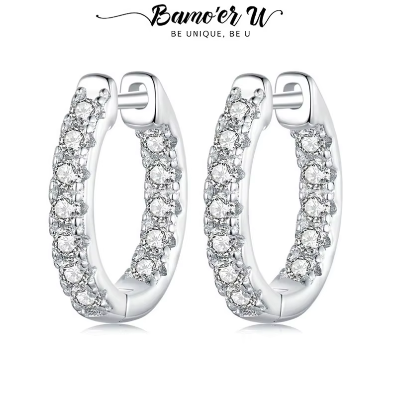 Bamoer – boucles d'oreilles en argent Sterling 925 pour femmes