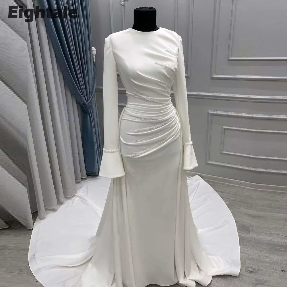 Robe De mariée De luxe en Satin