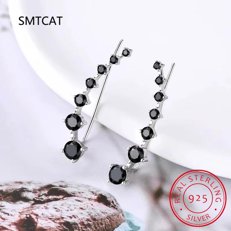 Boucle d'oreille All D Moissanite pour femme