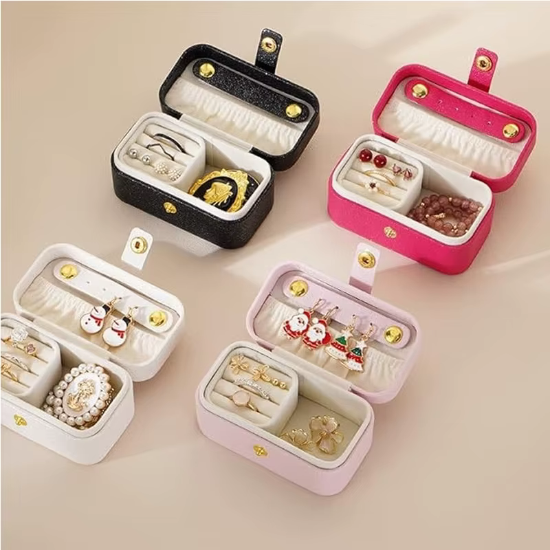 Mini boîte à bijoux Portable