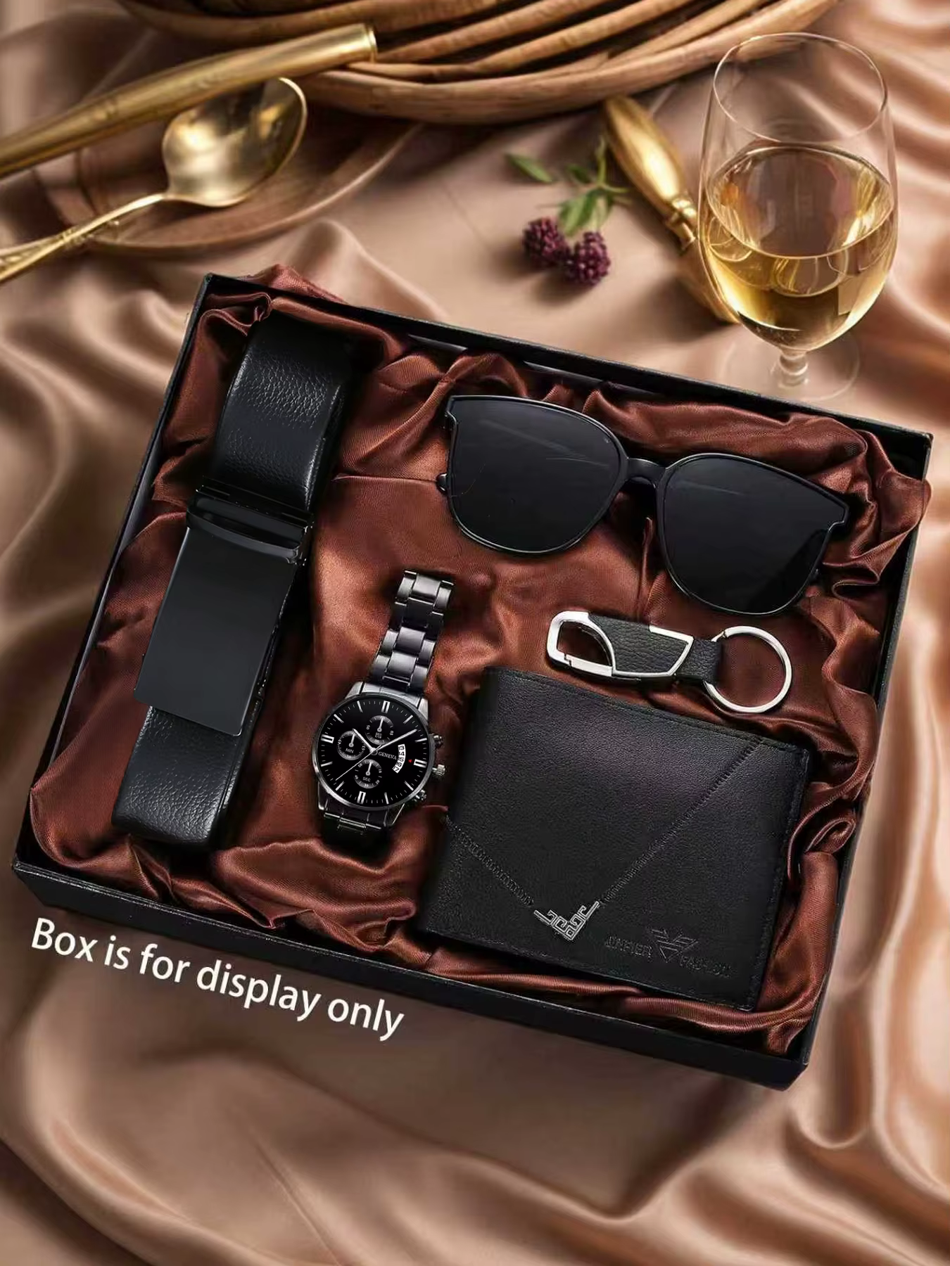 Coffret cadeau pour homme : portefeuille