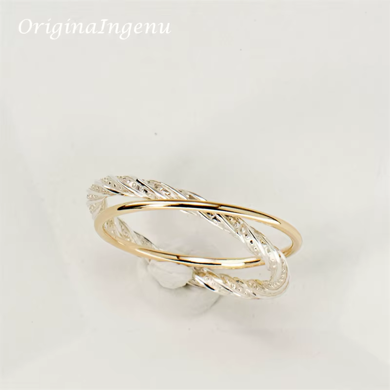 Bague à empiler en argent 925 pour femmes