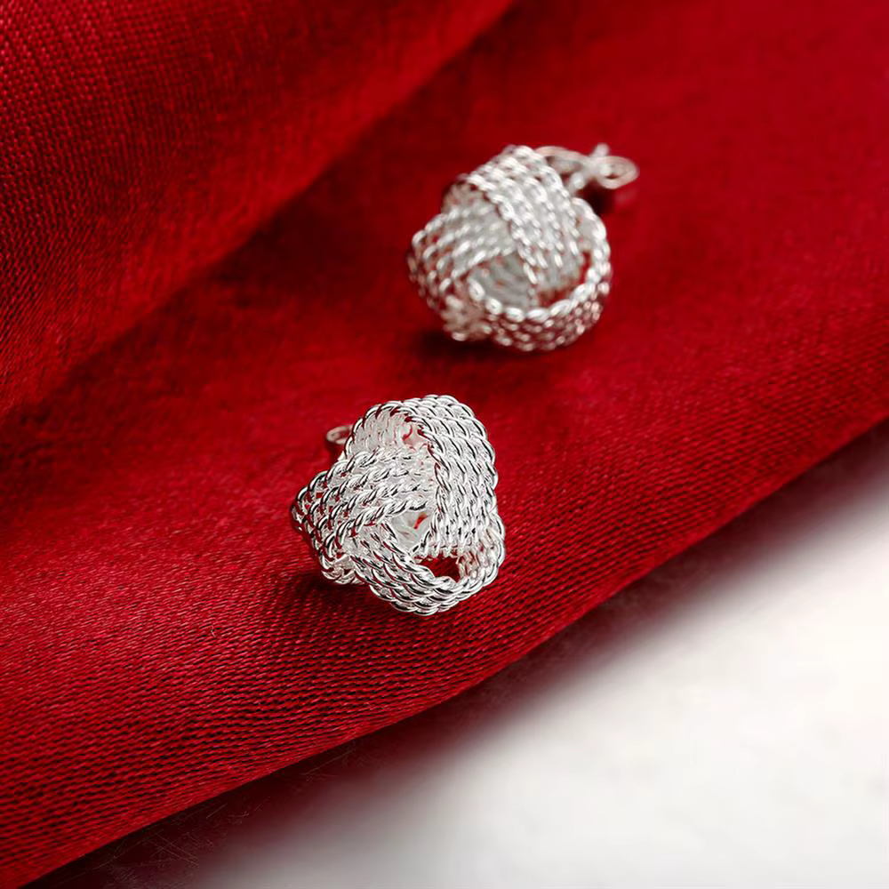 Joli collier boule en argent Sterling 925