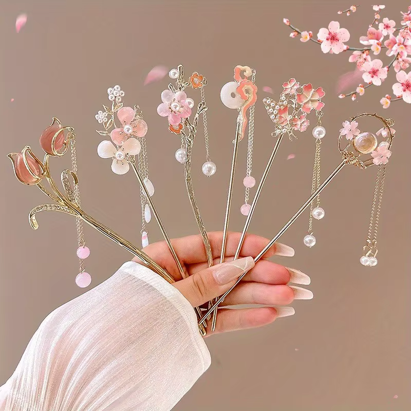 Accessoire de cheveux romantique de Style chinois