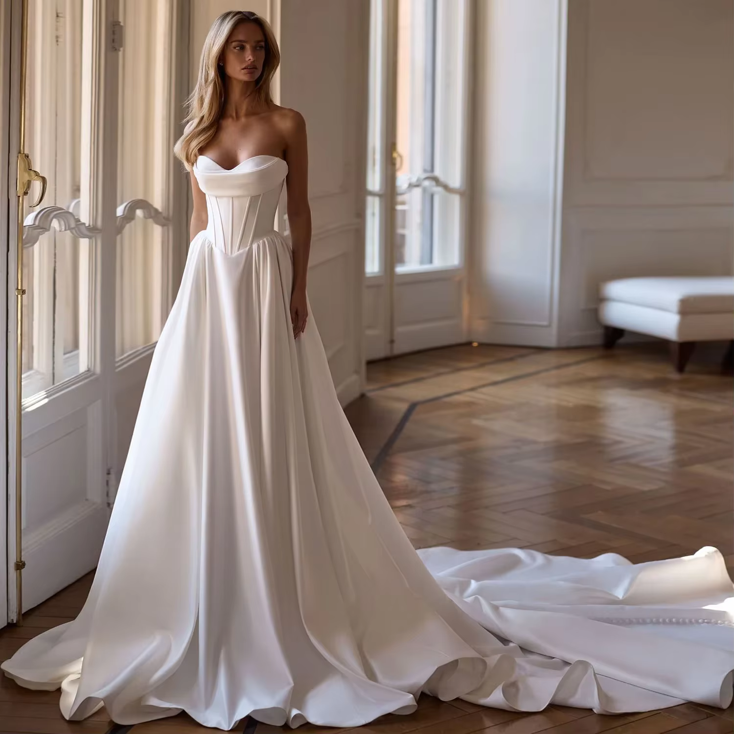 Robes de mariée simples personnalisées
