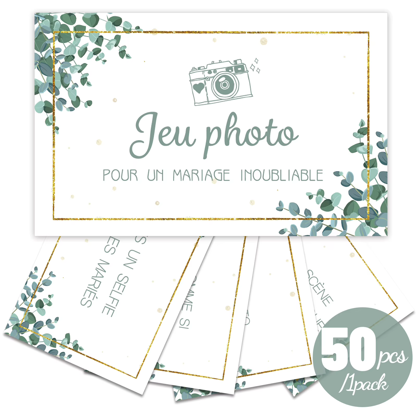 50 défis de photos de mariage français