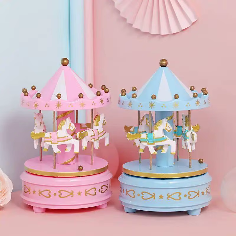 Carrousel de luxe, boîte à musique