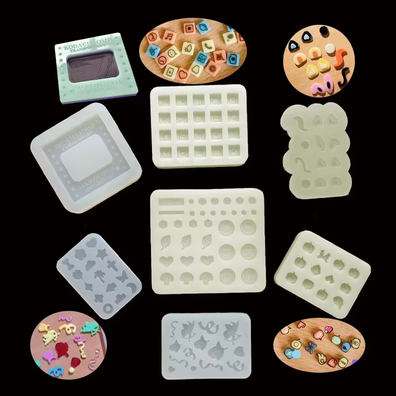 Moule en silicone DIY pour bijoux en résine époxy