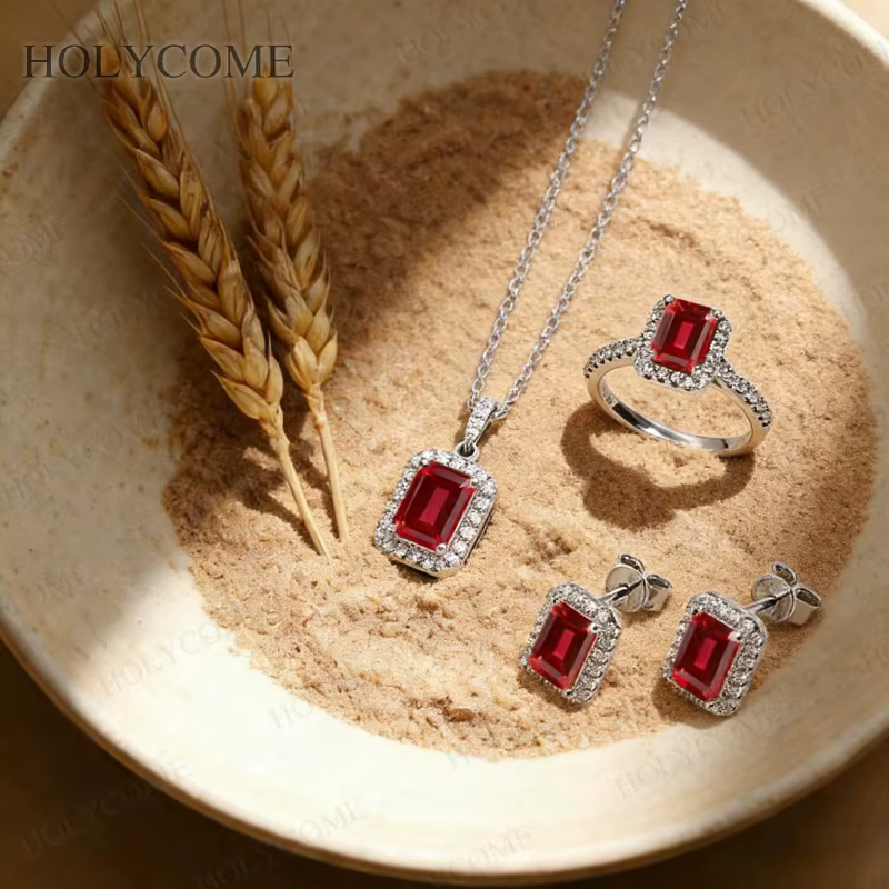 Ensemble de bijoux boucles d'oreilles