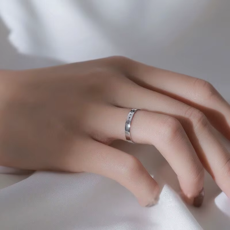 Bagues réglables en argent Sterling 925 pour femmes