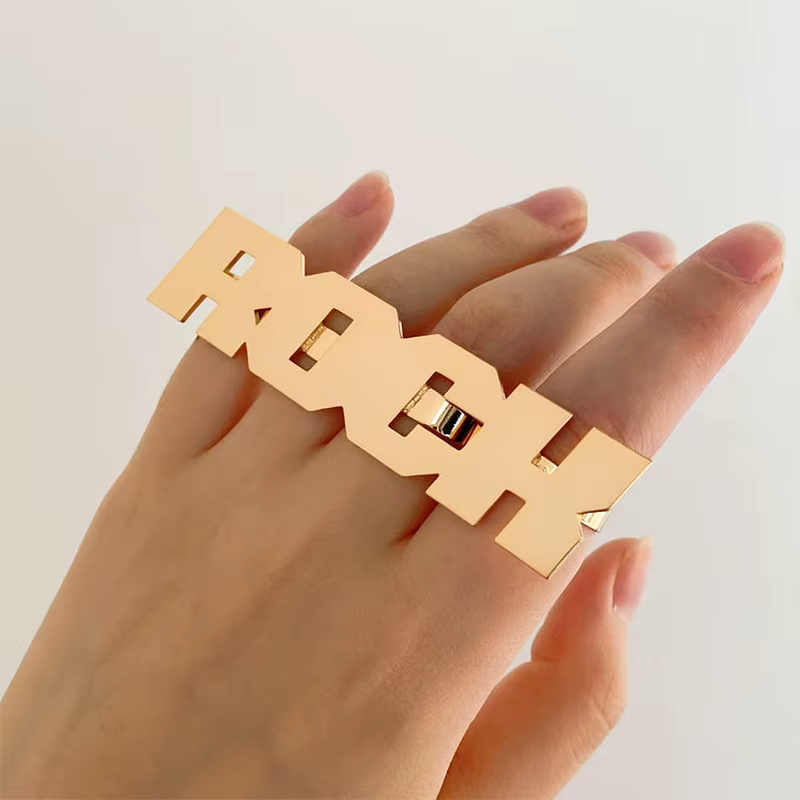 Bague d'articulation personnalisée en acier inoxydable