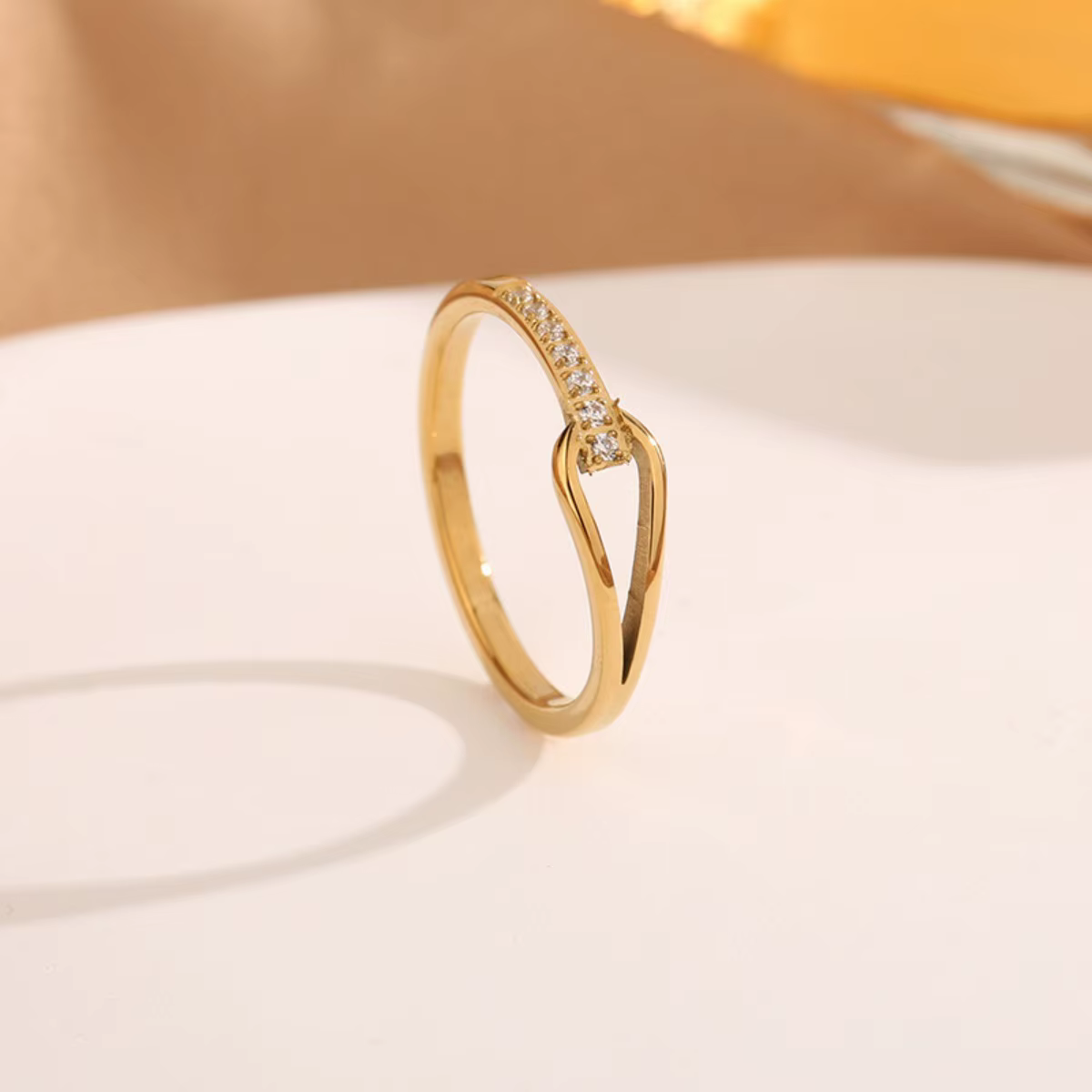 Bagues en Zircon en acier inoxydable