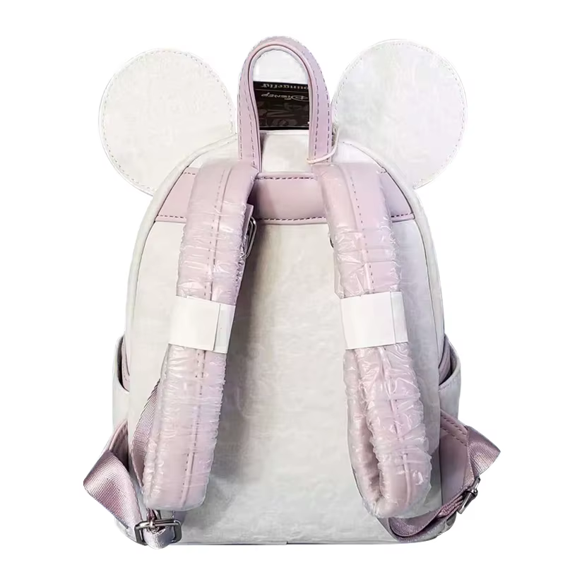 Mini sac à dos Mickey et Minnie à motif floral