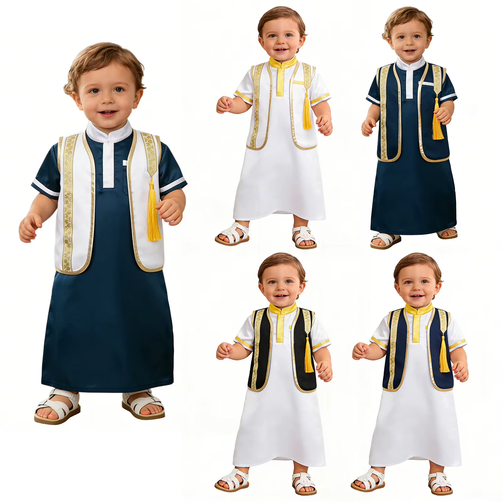 Robe de bébé garçon musulman
