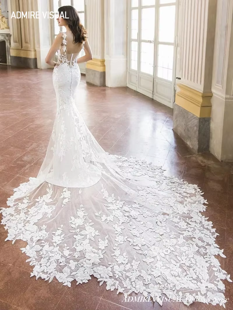 Robe de mariée sirène pour mariée