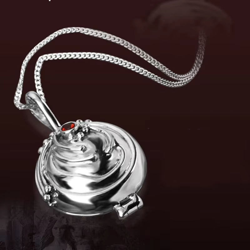 Collier Médaillon en Argent Pur 925 pour Femme
