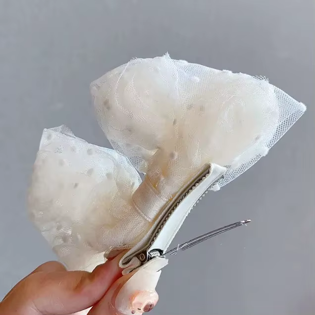 Pince à cheveux couronne style coréen pour fille