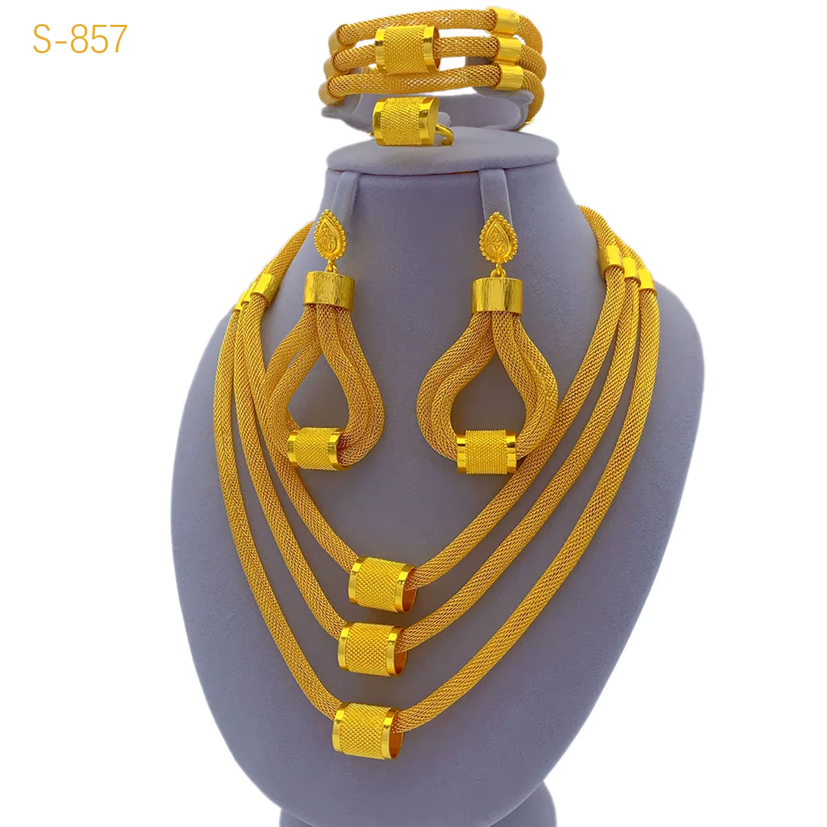 Ensemble de bijoux de luxe pour femmes