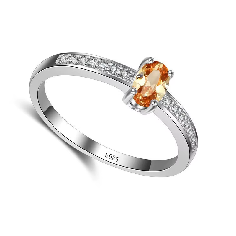 Bague de promesse en argent Sterling 925
