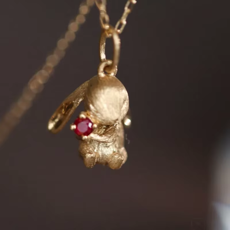 Ensemble de bijoux lapin mignon
