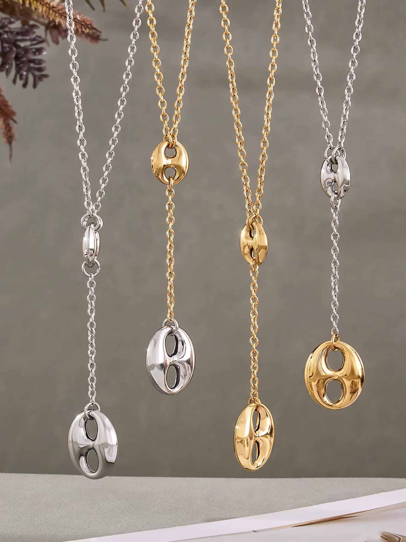 Collier Y tendance pour femmes