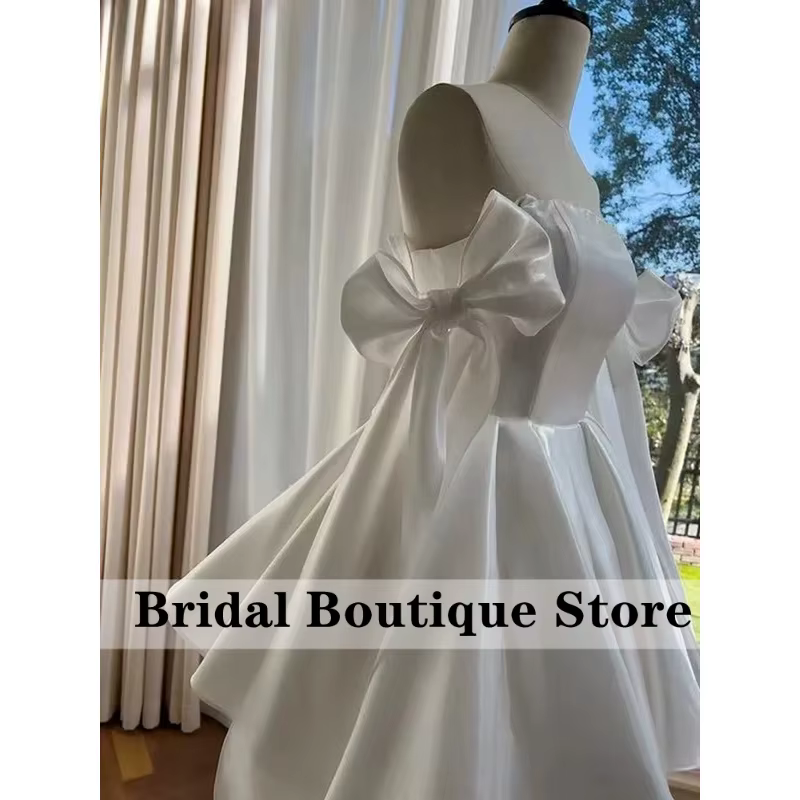 Robes de mariée courtes blanches pour femmes
