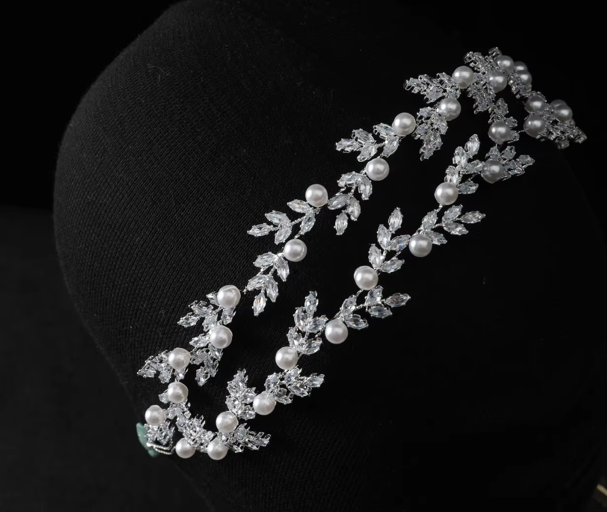 Bandeaux de mariée, accessoires de bijoux de cheveux de mariage